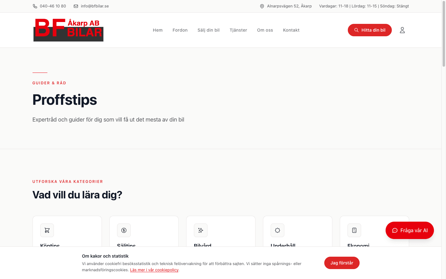 Proffstips